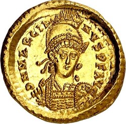 RÖMISCHES KAISERREICH. MARCIANUS 450-457. Solidus 4,45g, ...