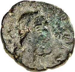 RÖMISCHES KAISERREICH. MARCIANUS 450-457. AE-Nummus 11mm 1,13g, ...