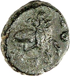 RÖMISCHES KAISERREICH. ZENO I., 2. Regierung 476-491. AE-Nummus 8mm ...