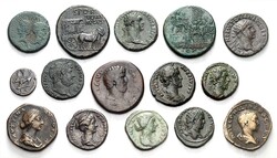 RÖMISCHES KAISERREICH. KAISERREICH-LOTS. Kaiserreich 37 Bronzen 1. - ...