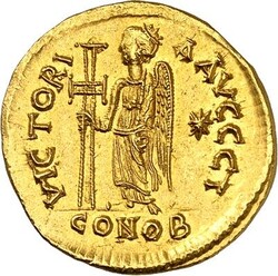 BYZANZ. ANASTASIUS I. 491-518. Solidus (492/507) 4,50g, ...