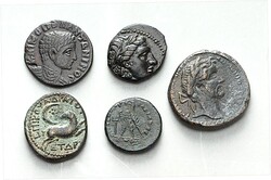 GRIECHEN. SYRIEN. 7 Bronzen 15-19mm: Königreich: Antiochus I. Soter, ...