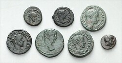 GRIECHEN der RÖMISCHEN KAISERZEIT. BITHYNIEN. NIKAIA. 7 Kleinbronzen ...