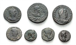 GRIECHEN der RÖMISCHEN KAISERZEIT. Allgemein: Bronzemünzen. 7 ...