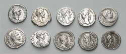 RÖMISCHES KAISERREICH. Allgemein: Silbermünzen Denare:. Lot 19 ...