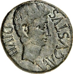 SPANIEN. LEPIDA CELSA, Colonia. Augustus 27 v. Chr. -14 n. Chr. AE-As ...