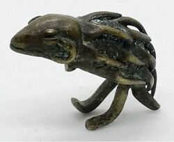 AFRIKA. GHANA - ASHANTI GOLDGEWICHTE. Stachelschwein Gelbbr-Gewicht ...