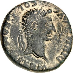 SPANIEN. ROMULA, Colonia (Sevilla). Divus Augustus und Livia (unter ...