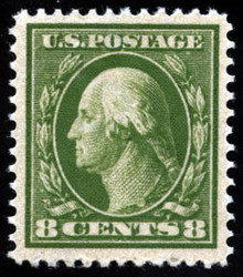 6605090: USA 1908-15 Washington-Franklin Ausgabe
