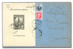 7252: Sammlungen und Posten Spanien Lokalausgaben