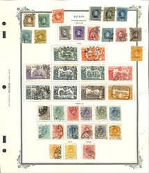 7260: Sammlungen und Posten Spanische Kolonien - Sammlungen