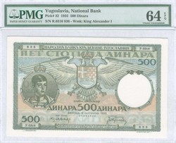 110.220: Banknotes - Yugoslavia