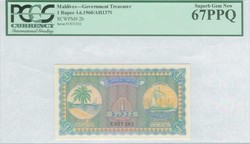 110.570.310: Banknoten - Asien - Malediven