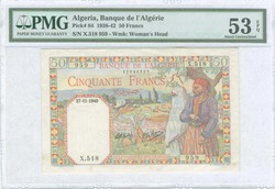110.550.40: Banknotes – Africa - Algeria