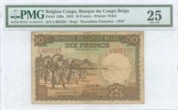 110.550.55: Banknotes – Africa - Belgian Congo