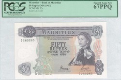 110.550.265: Banknoten - Afrika - Mauritius