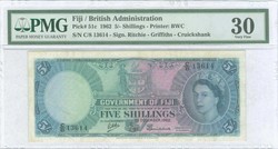 110.580.30: Banknoten - Ozeanien - Fidschi