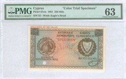 110.540: Banknoten - Zypern