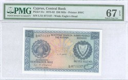 110.540: Banknoten - Zypern