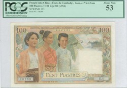 110.570.115: Banknotes – Asia - French Indo-China