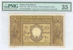 110.550.157: Banknotes – Africa - Italian Somaliland