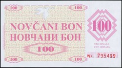 110.50: Banknoten - Bosnien - Herzegowina