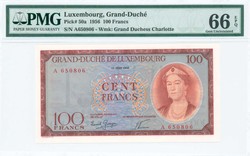 110.270: Banknoten - Luxemburg