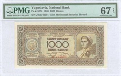 110.220: Banknoten - Jugoslawien