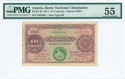 110.550.50: Banknotes – Africa - Angola