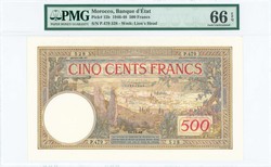 110.550.250: Banknoten - Afrika - Marokko
