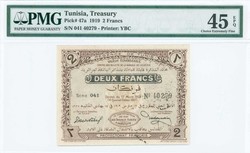 110.550.450: Banknoten - Afrika - Tunesien