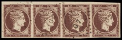 2820005: Greece Large Hermes Heads 1861 Paris print