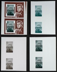 1969. Robert Kennedy death. Group of progressive plate proofs of the ...