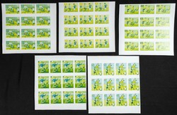 1970. World Cup Football winners. Group of progressive plate proofs ...