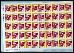 Yvert 753/54. 1973. Youth festival. Group of progressive plate proofs ...