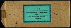 Yvert B114. 1989. 20th Anniversary of first moon landing. Set of 250 ...