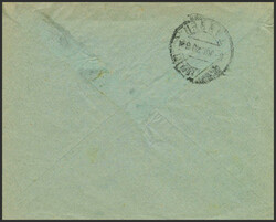 6, 7(2). 1920. 5 cts azul claro. SIN "P" DE PROTECTORADO y 10 cts ...