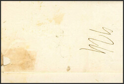 1818. ARANJUEZ a MADRID. Marca Cª Nª / ARANJUEZ, en verde (P.E.2) ...