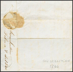 1840. SAN SEBASTIAN a BILBAO. Marca S.SEBASTIAN (P.E.26) edición ...