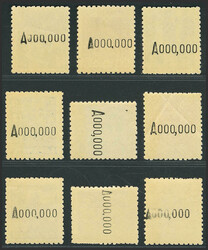 961/69N. 1943. Serie completa. NºA000000. MAGNIFICA. Edifil 2021: ...