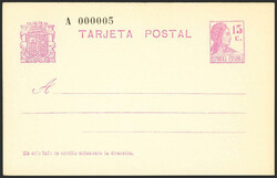 5790: スペイン - Postal stationery