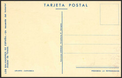 (1937ca). Tarjeta Postal Ilustrada LOS SALVADORES DE ESPAÑA ALCAZAR ...