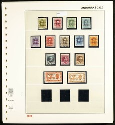(1875ca). Interesantes colecciones de Andorra Española entre 1875 y ...