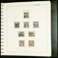 (1955ca). Conjunto de colecciones o restos de colecciones de Andorra ...