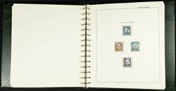 (1955ca). Conjunto de colecciones o restos de colecciones de Andorra ...