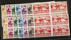 298/04(8). 1951. Ocho series completas. FRANCO Y PAISAJES (buena ...