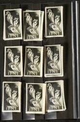 103/13(9). 1954. Nueve series completas. FAUNA Y FLORA (buena calidad ...