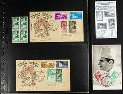 (1956ca). Interesante colección de series completas, sueltas y en ...