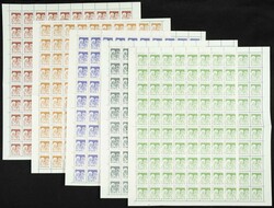 Yvert 2292A/K(140). 1992. Conjunto de ciento cuarenta series ...