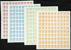 Yvert 2292A/K(140). 1992. Conjunto de ciento cuarenta series ...